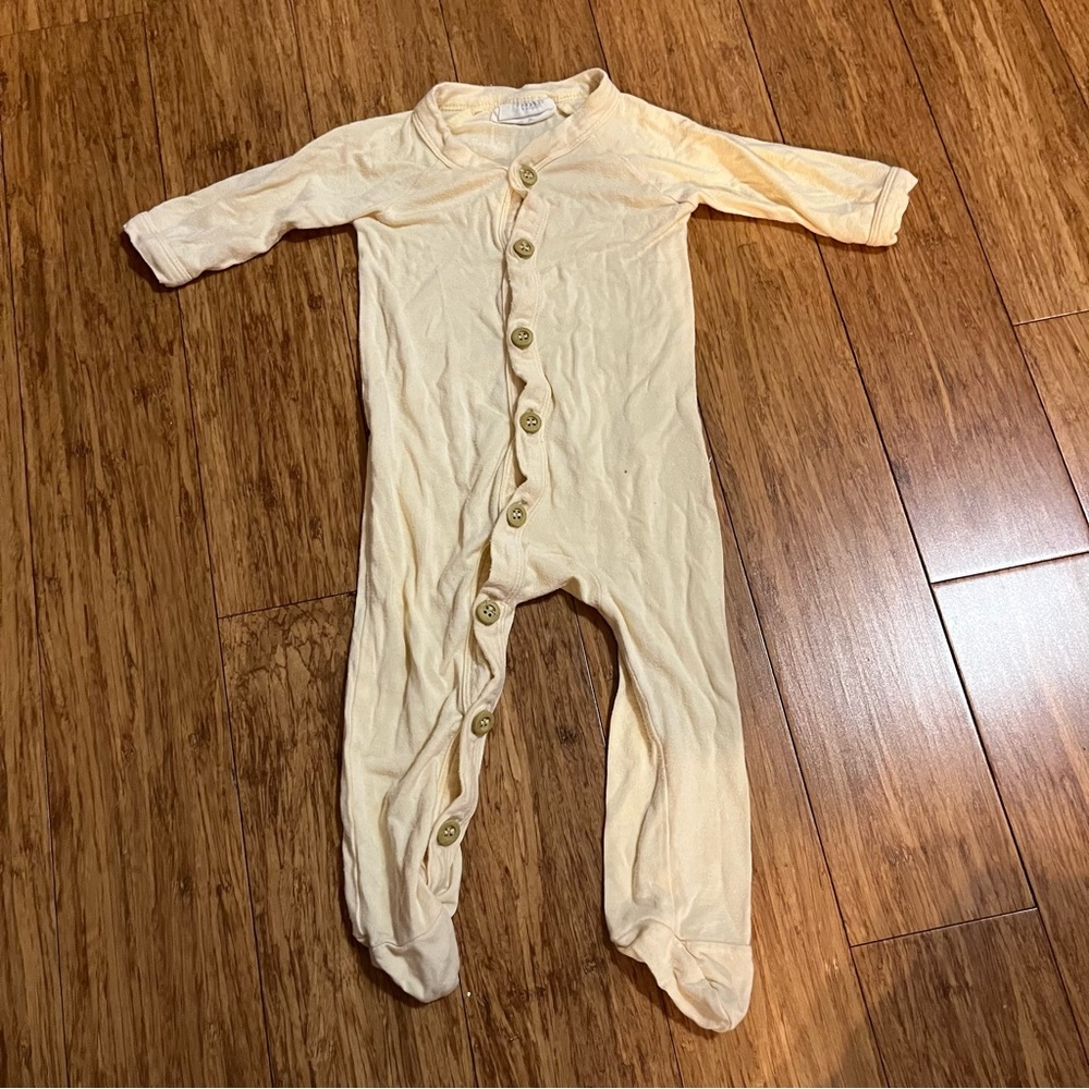 Kate Quinn Cream Button-Up Bodysuit